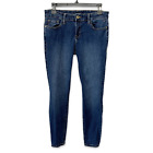 Tommy Hilfiger bleu maigre jean femme taille 4 denim 5 poches lavage foncé
