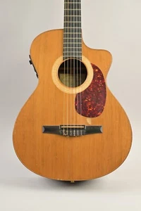 RARE 2002 Vintage Taylor NS72ce Natural Western Red Cedar Top Classical Guitar - Picture 1 of 24