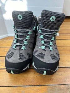 NEU Merrell Alverstone Damen-Wanderstiefel wasserdicht Komfort Leder Größe 8,5 - Bild 1 von 12
