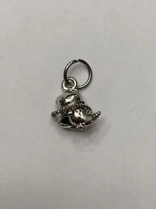 1 PC SILVER Bead European Charm Fit Necklace Bracelet-C8 - Picture 1 of 2