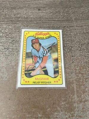 1981 Kellogg's 3-D Superstars #37 Tug McGraw Philadelphia Phillies Baseball Card - Image 1 of 2