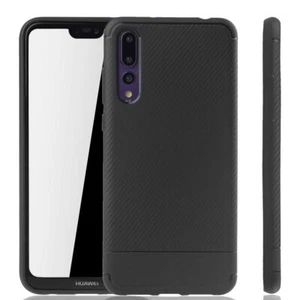 Huawei P20 Pro Etui Case Komórka Cover Ochrona Etui ochronne Bumper Czarne - Zdjęcie 1 z 4