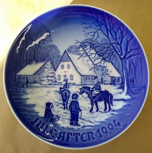 Bing & Grondahl B&G Christmas Plate 1994 Copenhagen Porcelain - Picture 1 of 3