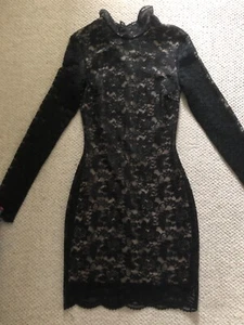 womens dress size 8 from miss guided. Floral pattern Long sleeve. Only worn once - Picture 1 of 2