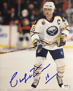 Pat Lafontaine Signed 8x10 W/PSA Certification Buffalo Sabres - Picture 1 of 5