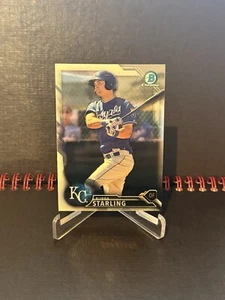 2016 Bowman #BCP138 Bubba Starling Chrome Prospects - Picture 1 of 2