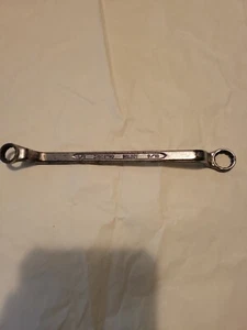 Vintage Indestro Offset Kombination 12 pt. Ringschlüssel, 1/2" & 9/16" USA - Bild 1 von 12
