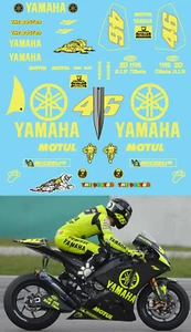 1/12  Decals per Yamaha M1  Test Bike Qatar/Sepang 2007 TBD275 - Picture 1 of 1