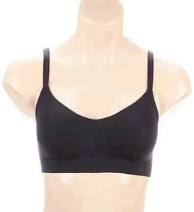 DKNY Smooth Essentials BH Bralette glättender Halt schwarz Large neu ohne Etikett - Bild 1 von 11