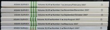 Asian Survey 2007 6 vols.