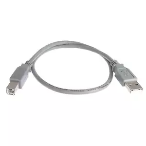 USB-Kabel 2.0 (A auf B). Verbindungskabel für Festplatten und Drucker. 50cm - Bild 1 von 2