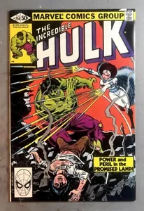 THE INCREDIBLE HULK 256 (VF/NM) 1. SABRA IN NEUEM KAPIT BESTÄTIGT. AMERIKA FILM * - Bild 1 von 2