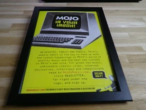 KRAFTWERK - Mojo in your inbox - ORIGINAL GERAHMTE PUB !! ORIG WERBUNG GERAHMT - Bild 1 von 3