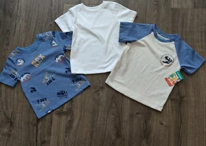 Garanimals Toddler Boys T-shirts Short Sleeve Size 2T Pack of 3 Brand New - Picture 1 of 8