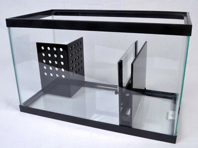 KIT DE REFUGIO - Kit básico de sumidero de esquina de acuario de profundidad ajustable de 10 galones Foto 1 de 4