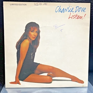 Charlie Dore - Listen - Used Vinyl Record 7” Limited Ed 1981 Picture Sleeve AU - Picture 1 of 15