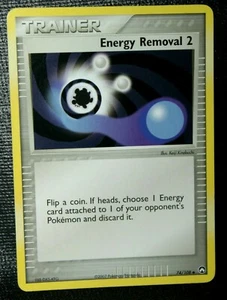 Energy Removal 2 74/108 Trainer EX Power Keepers Pokémon Card Uncommon - Picture 1 of 4