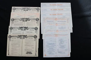 1925-1929 MARK STRAND THEATERE PROGRAMME - LOT OF 12 - K 1967 - Bild 1 von 14