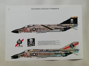 Tavola Enciclopedia MCDONNELL-DOUGLAS F-4 PHANTOM II Aviazione Militare Storia - Imagen 1 de 2