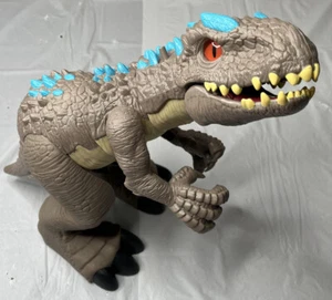 Imaginext Jurassic World Thrashing Indominus Rex Dinosaur Figure 2020 Mattel Toy - Picture 1 of 5