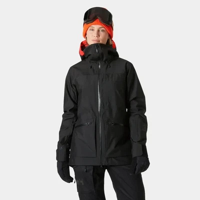 Helly Hansen Powderqueen 3.0 Ski Jacket - Women's - Medium / Black - Image 1 of 4