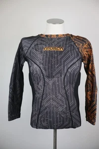 REUSCH MOTO MAGLIA TECNICA MOTOCROSS UOMO TG S MAN SPORT T-SHIRT CON PROTEZIONI - Picture 1 of 11