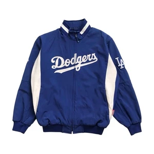 Vintage Majestic Los Angeles Dodgers Jacket 2XL XXL LA Therma Base Sweatshirt - Picture 1 of 4