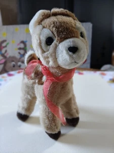 Peluche vintage IKEA Glada morbido cervo cerbiatto 10" anni 90 raro da collezione - Foto 1 di 9