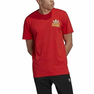 T-shirt à manches courtes homme Adidas Multifade  Rouge - Photo 1/4