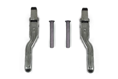 2 x Pendelverschluss gekröpft mit Zapfen verzinkt Vgl. 664N Kipperverschluss - Bild 1 von 3