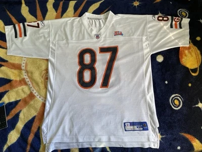 Camiseta deportiva de los Chicago Bears Muhammad Reebok XL con parche del Super Bowl 41 Foto 1 de 4