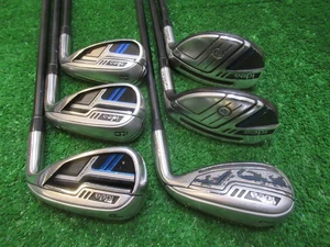 ADAMS IDEA 2014 HYBRID IRON SET 3H 4H 7-PW GOLF CLUBS REGULAR GRAPHITE RH +2" - Picture 1 of 13