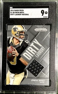Panini Prizm 2014 material de lavandería sucia SGC 9 Drew Brees DL-DB - Imagen 1 de 2