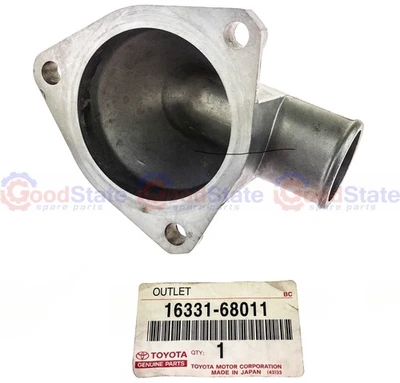 Genuine LandCruiser HJ75 2H 4.0 Diesel Top Thermostat Water Outlet Housing - Image 1 of 3