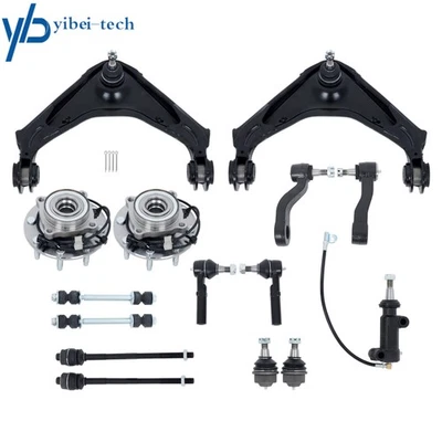 4WD Front Wheel Bearing Hub Control Arm For Chevy GMC Silverado Sierra 2500 3500 - Imagem 1 de 4