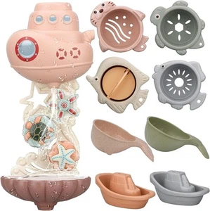 Bath Toys for Kids Ages 1-3|Baby 12-18 Months|Bath Brown - Picture 1 of 8