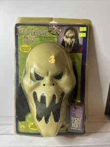 Rarissima maschera Halloween plastica dura faccia fantasma urlo come Rubie horror - Foto 1 di 4