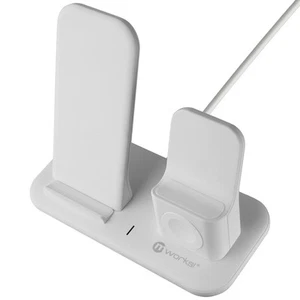 Mworks! Mpower! 3-in-1 Multifonction Chargeur sans Fil Pied pour Apple - Photo 1 sur 5