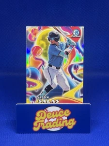 2025 Bowman Chrome Andrew Salas Melt Mashers #MM-17 Miami Marlins Prospect - Picture 1 of 3