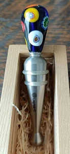 Regno Art Wine Stopper Murano Glass - Picture 1 of 6