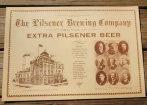PILSENER Bier BRAUEREI 1892 GEBÄUDE CLEVELAND OHIO OFFIZIERE & DIREKTOREN - Bild 1 von 10