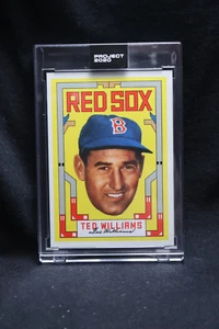 Ted Williams 172 2020 Topps Project 2020 by Grotesk PR: 3,484 - Picture 1 of 2