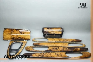 04-09 Jaguar XJ8 XJR VDP X350 X358 Wooden Trim Panel Cover Set OEM - Foto 1 di 21