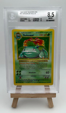 Venusaur Holo R #15 Pokemon Card 1999 Base Shadowless  Graded Beckett 8.5 NM-MT+