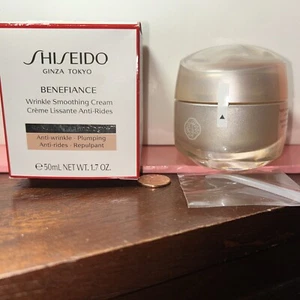 SHISEIDO Benefiance Wrinkle Smoothing Cream 1.7oz NIB - Picture 1 of 3
