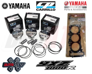 Yamaha YXZ1000R YXZ Stock Bore 80mm 11.5:1 CP Piston Set Yamaha OEM Head Gasket - Picture 1 of 4