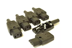 MARTIN KAISER VERSILBERT IEC STECKER FÜR DIY NETZLEITUNGEN GROSSPACK 5 - Bild 1 von 1