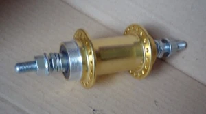 1x GOLD ANODISED 36 HOLE REAR BMX HUB - Picture 1 of 5