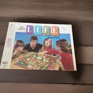 THE GAME OF LIFE (USADO) JUEGOS DE MESA MILTON BRADLEY PARA FAMILIAS/1977 VINTAGE - Imagen 1 de 14