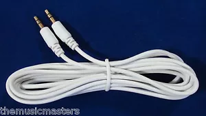 12' ft 3.5MM (1/8") M-M Premium Audio Cable Wire Headphone Out - Aux Input VWLTW - Picture 1 of 3